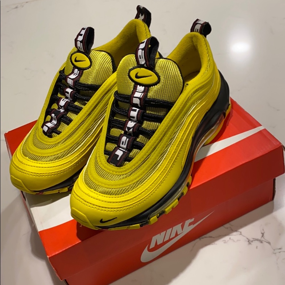 nike air max 97 (gs) bright citron